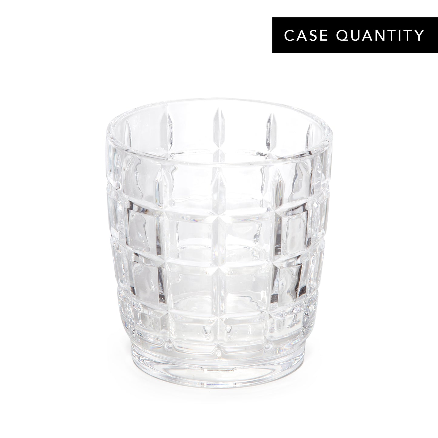 KIRUTO™ STACKABLE DOUBLE ROCKS GLASS – 10oz (295ml) / STACKABLE / CASE OF 24