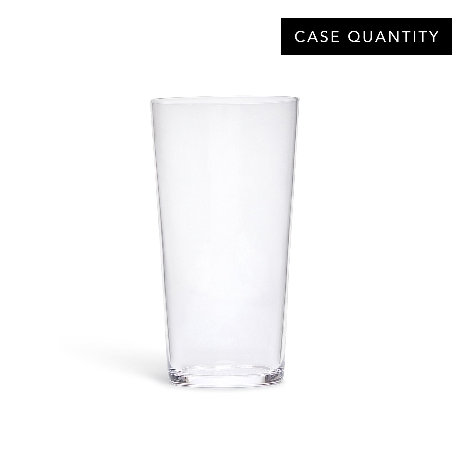 HARD STRONG TAPERED HIGHBALL GLASS – 12.5oz (370ml) / 24 PACK