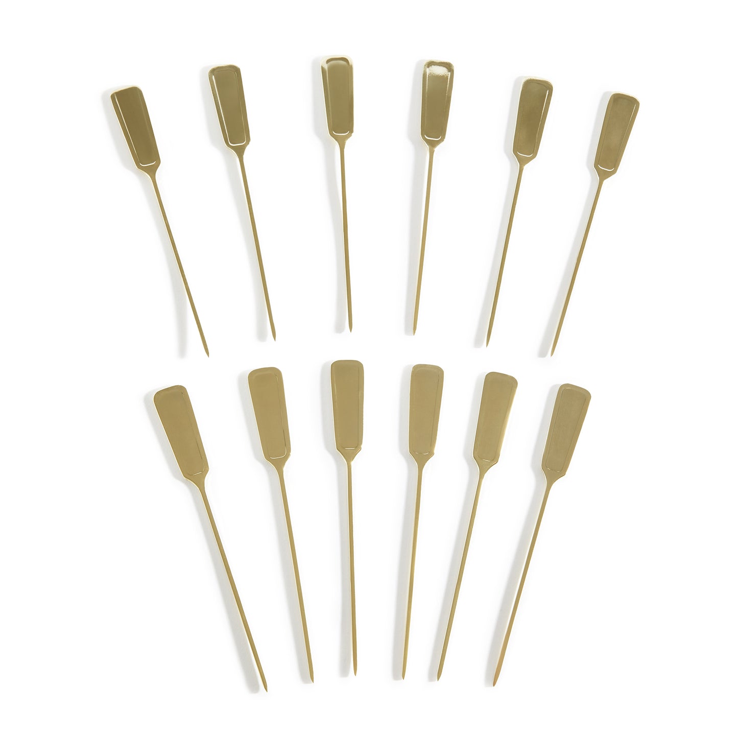 BROMLEY™ COCKTAIL PICK / GOLD-PLATED / PACK OF 12