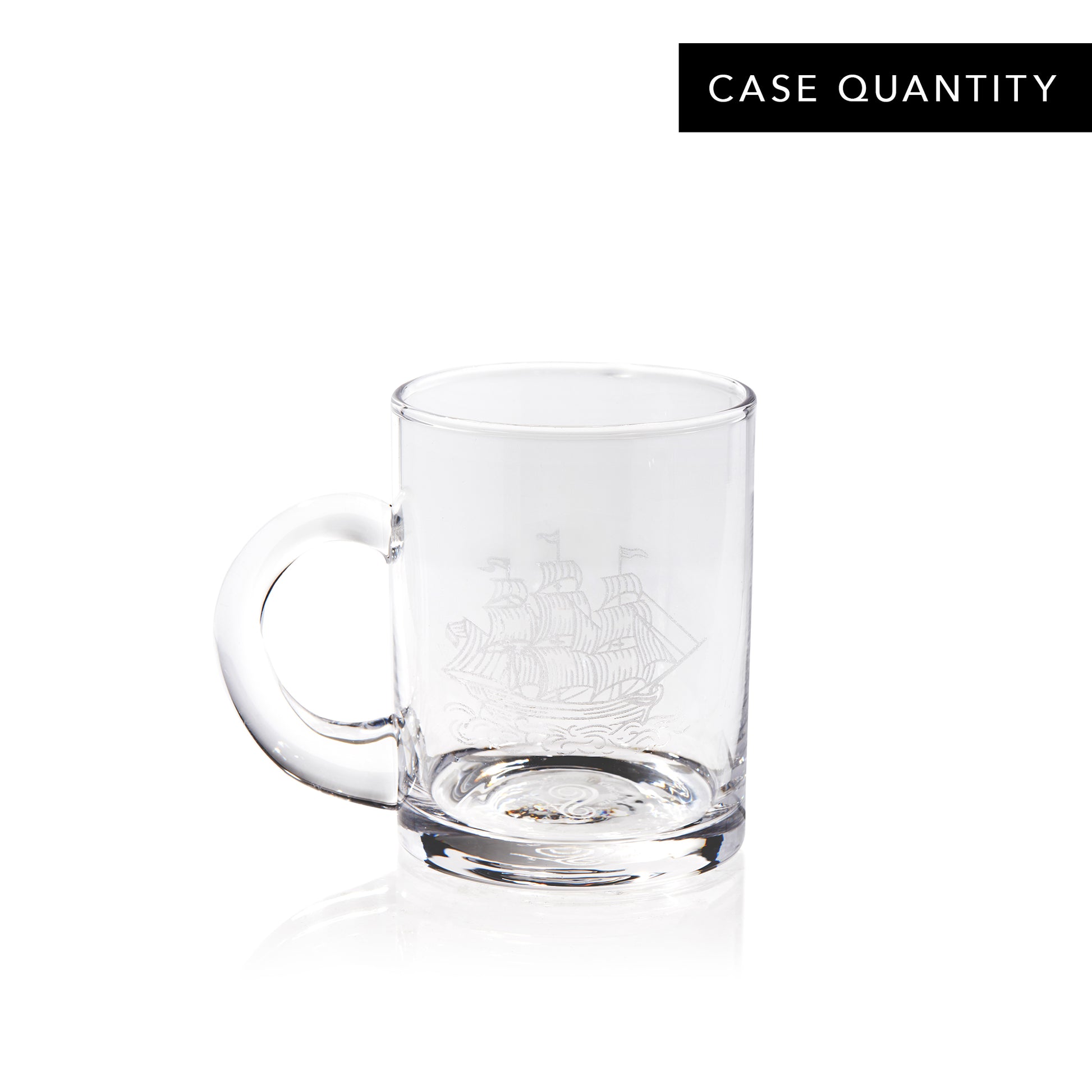 SAUNDERS TOT GLASS - 4oz / CASE OF 16