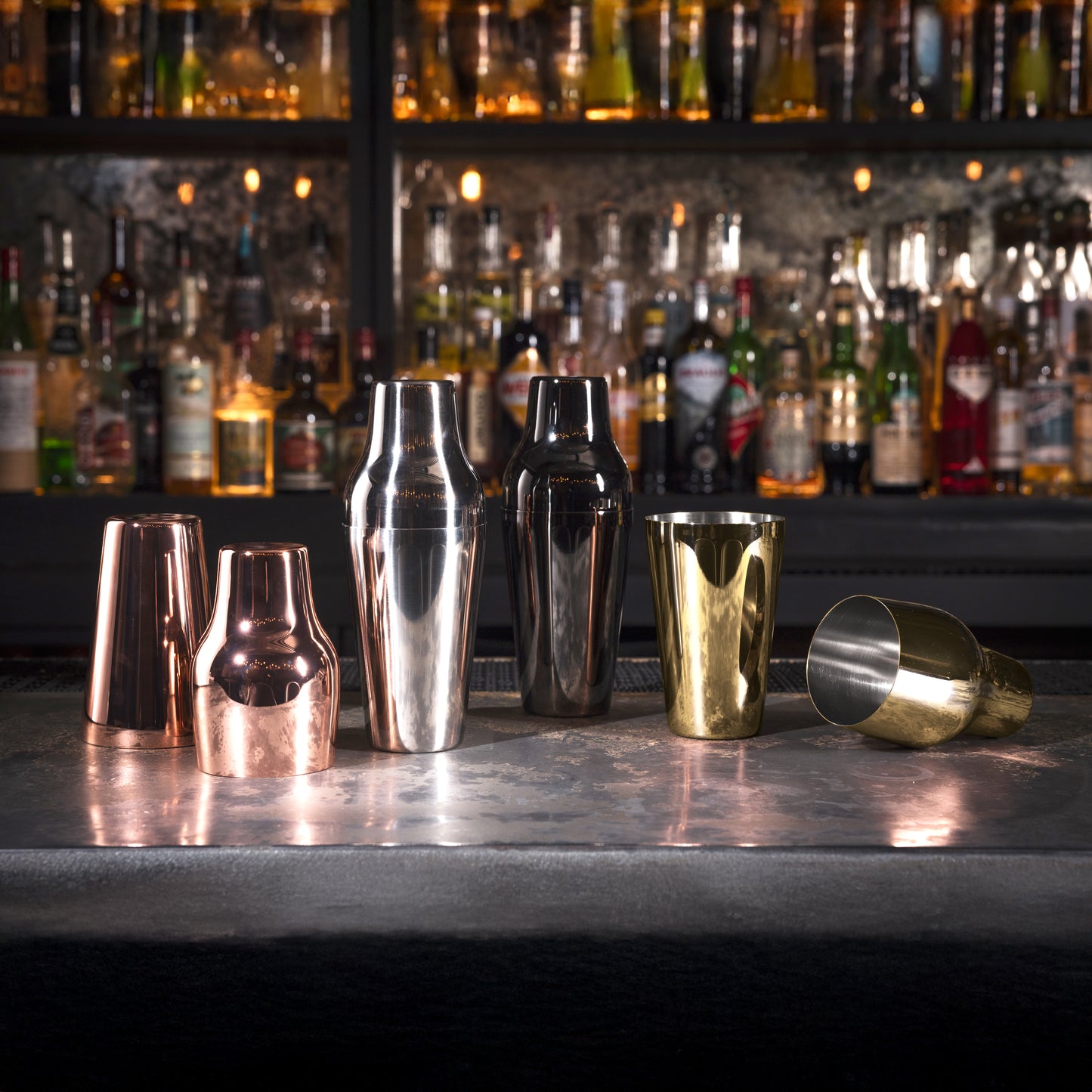 PARISIAN COCKTAIL SHAKER – STAINLESS STEEL / 600ml (20oz)