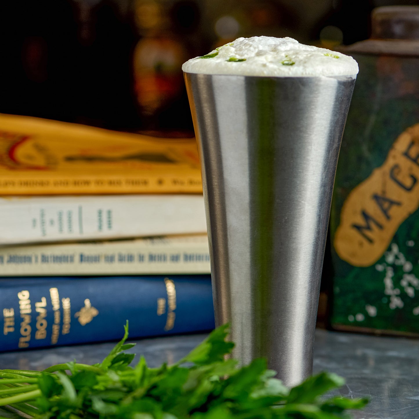 SWIZZLE CUP – STAINLESS STEEL / 14oz (414ml)