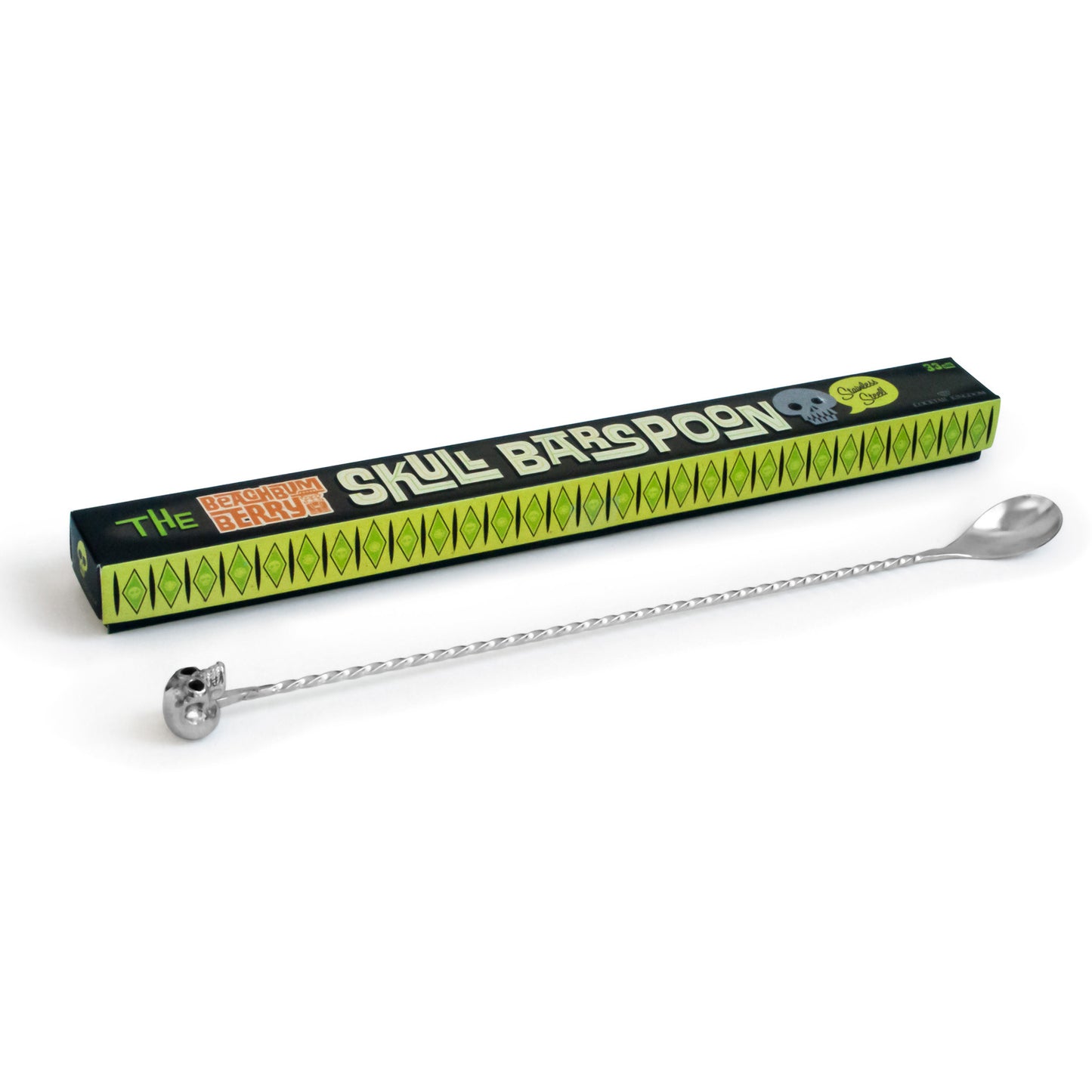 SKULL BARSPOON / STAINLESS STEEL / 33cm