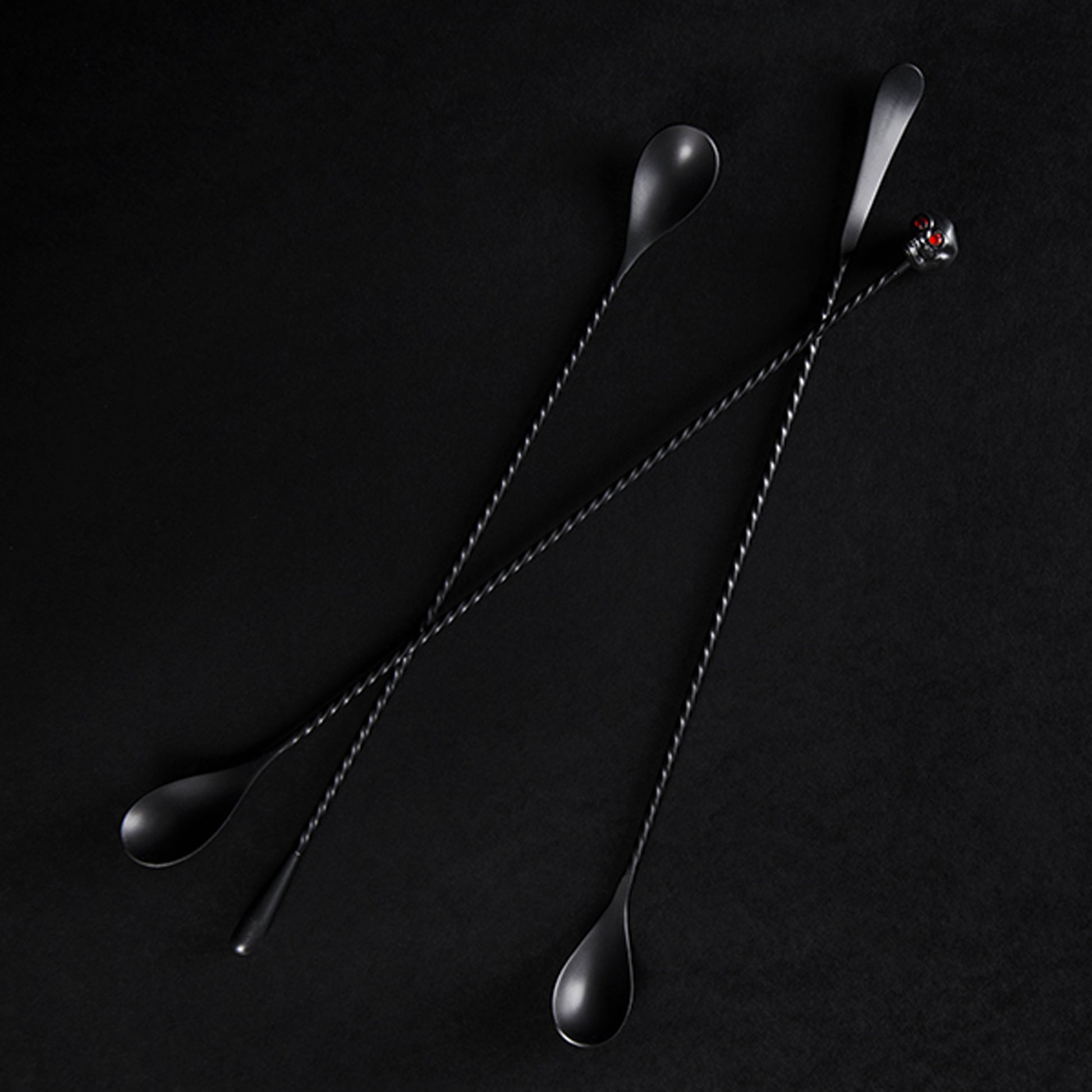 HOFFMAN® BARSPOON / MATTE BLACK / 33.5cm
