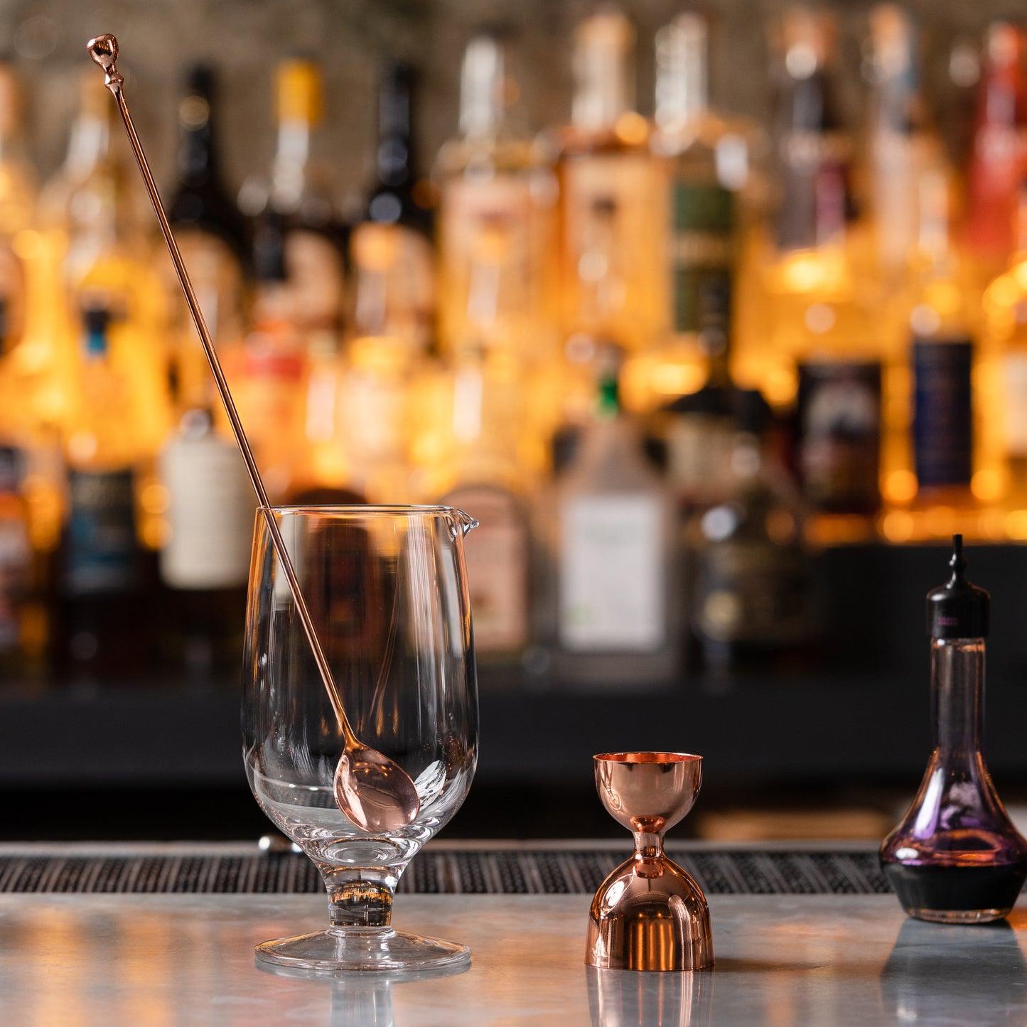 LEOPOLD® BARSPOON / COPPER-PLATED / 36cm