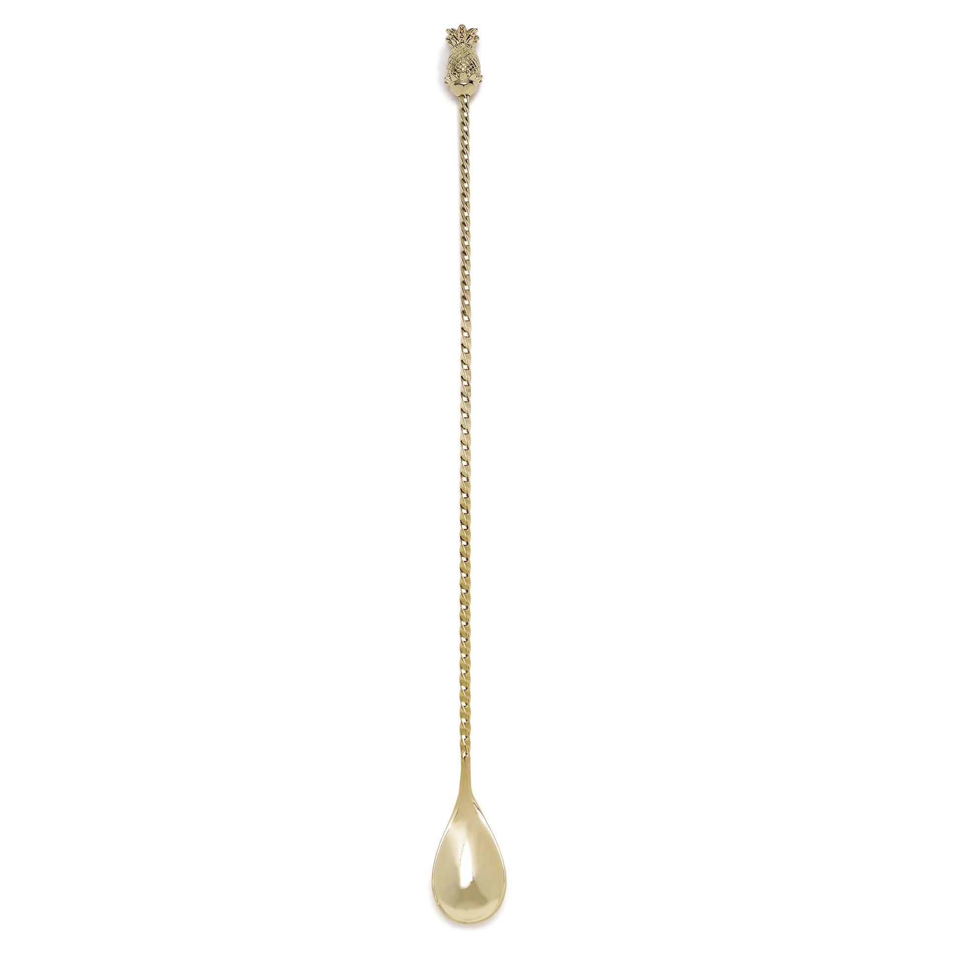 BULU™ PINEAPPLE BARSPOON / GOLD-PLATED / 33.5cm