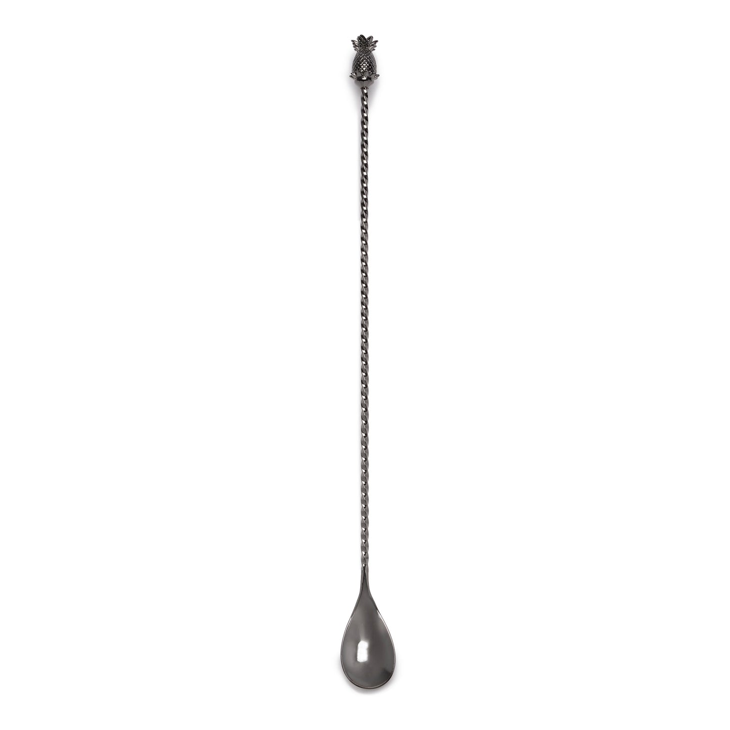 BULU™ PINEAPPLE BARSPOON / GUNMETAL BLACK / 33.5cm
