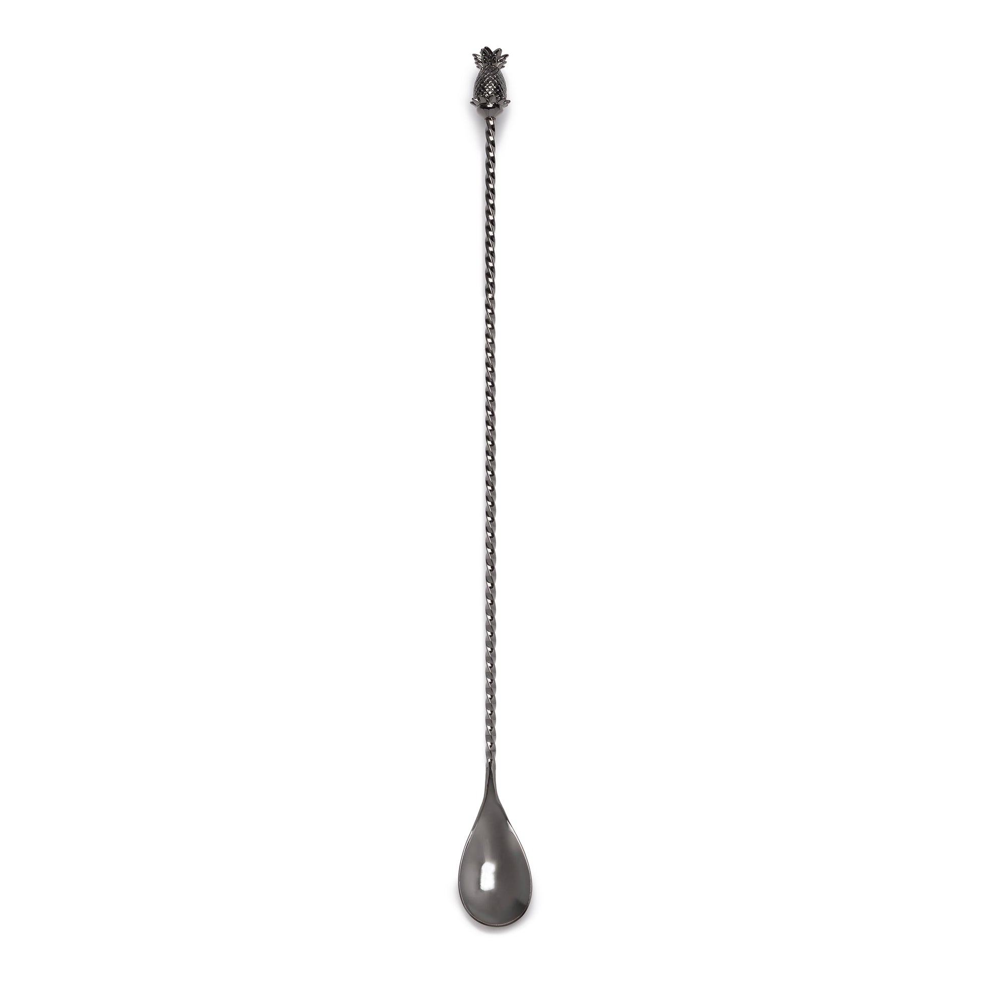 BULU™ PINEAPPLE BARSPOON / GUNMETAL BLACK / 33.5cm