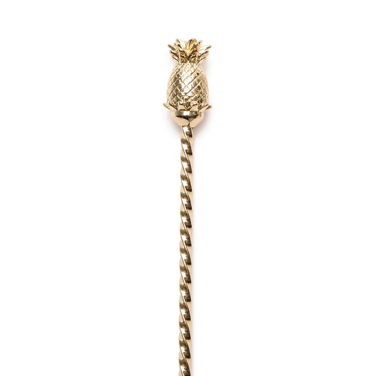 BULU™ PINEAPPLE BARSPOON / GOLD-PLATED / 33.5cm