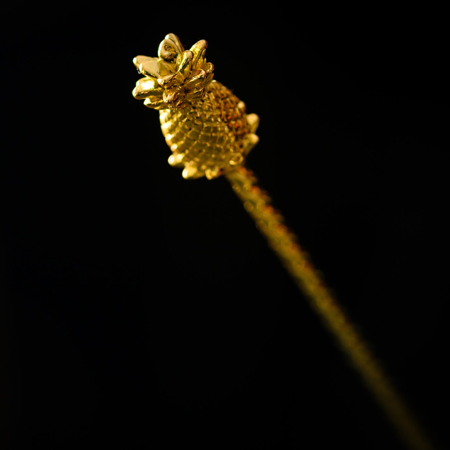 BULU™ PINEAPPLE BARSPOON / GOLD-PLATED / 33.5cm