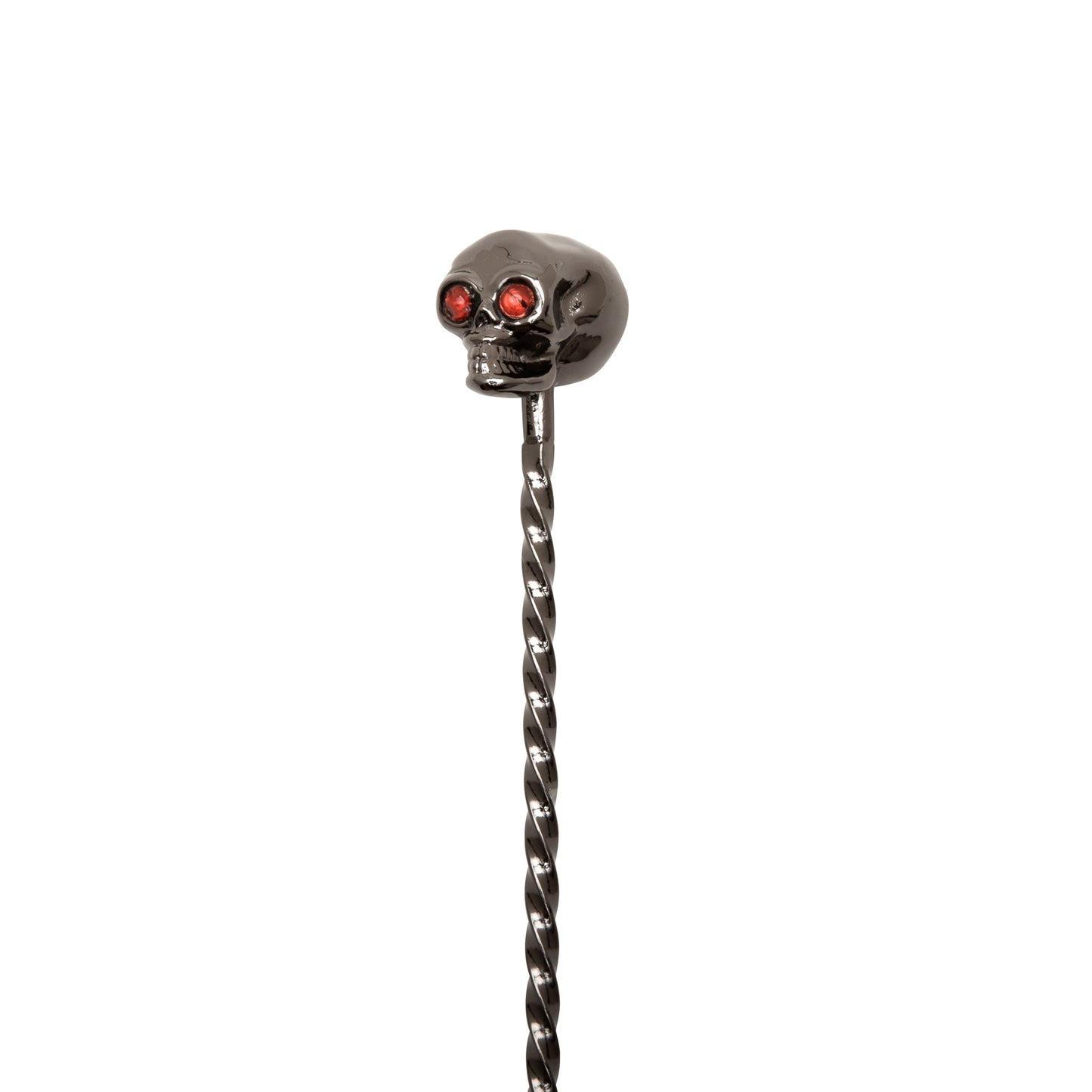 SKULL BARSPOON / GUNMETAL BLACK / 33cm