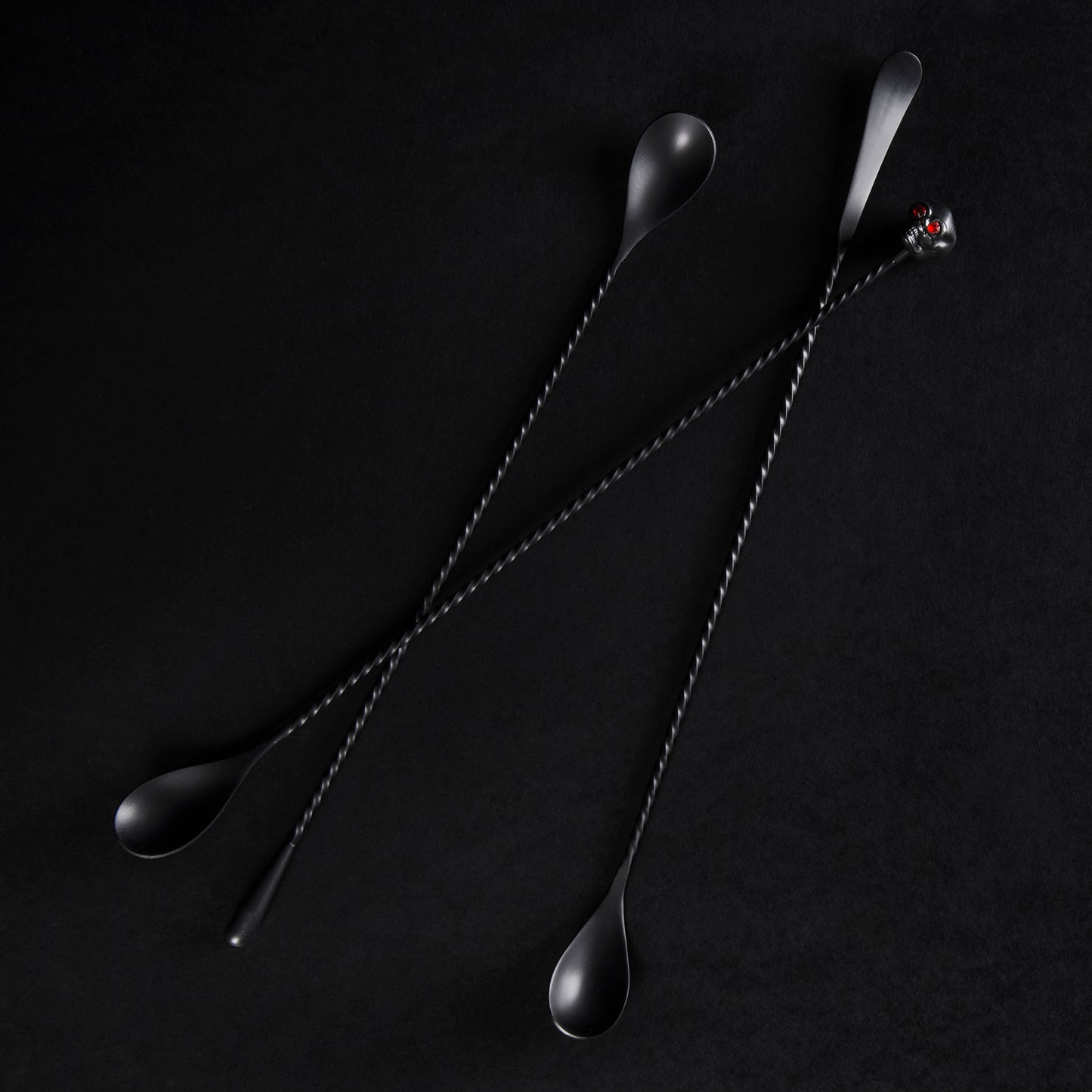 TEARDROP™ BARSPOON / MATTE BLACK / 30cm