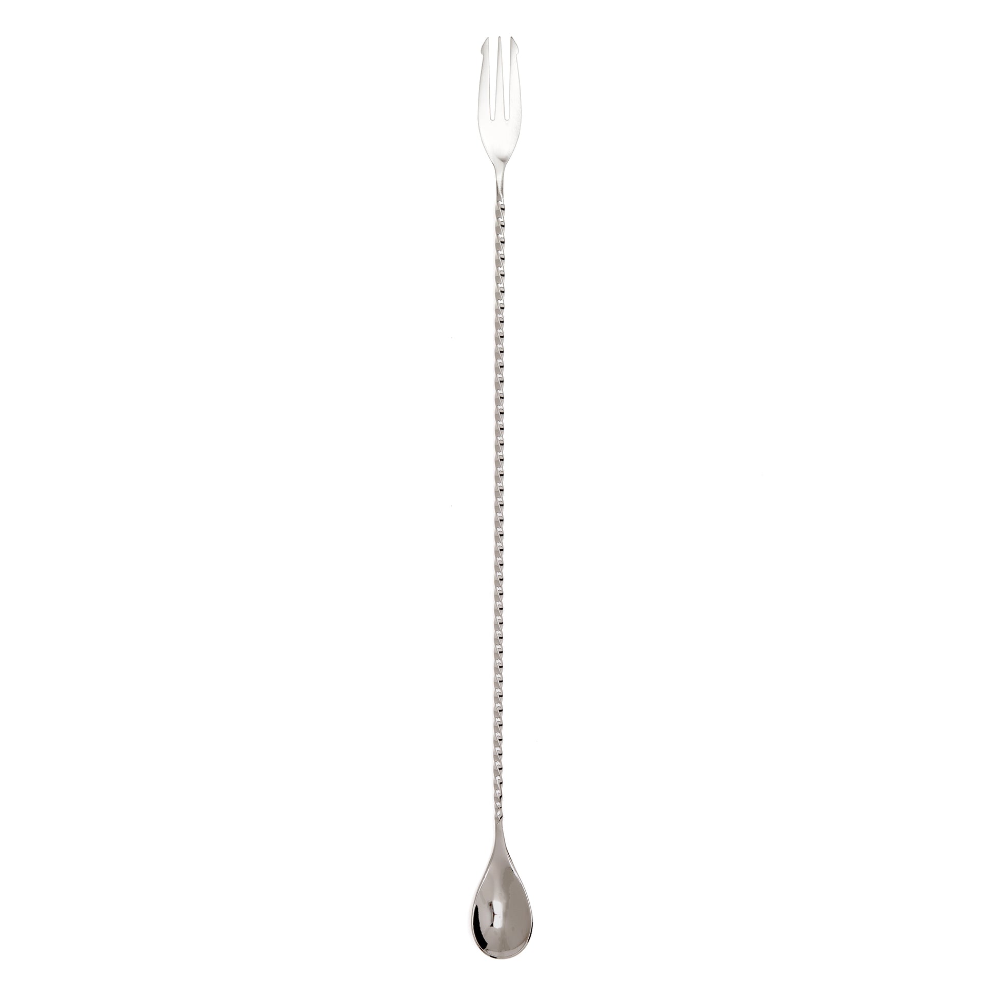 TRIDENT BARSPOON / STAINLESS STEEL / 40cm