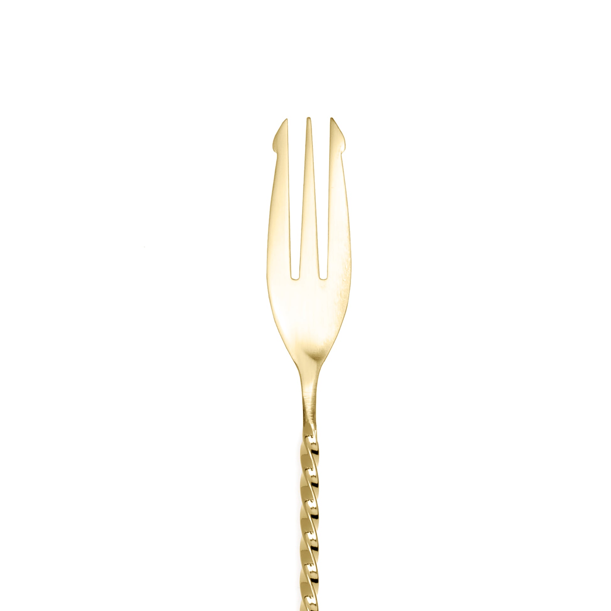 TRIDENT BARSPOON / GOLD-PLATED / 50cm