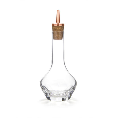 BEVELED BITTERS BOTTLE – COPPER-PLATED DASHER TOP / 100ml (3.4oz)