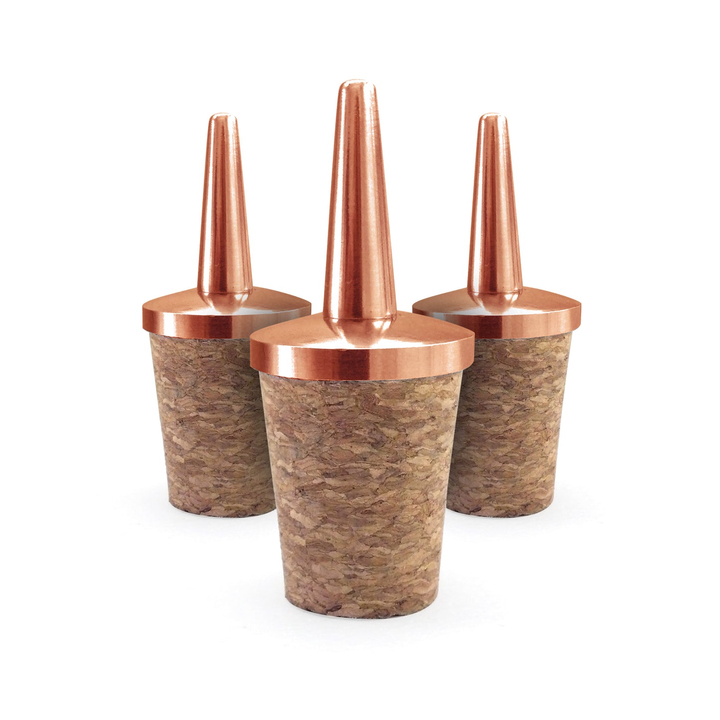 DASHER TOP – COPPER-PLATED / PACK OF 3