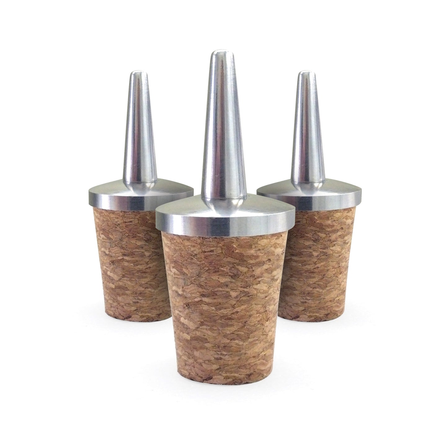 DASHER TOP – STAINLESS STEEL / PACK OF 3