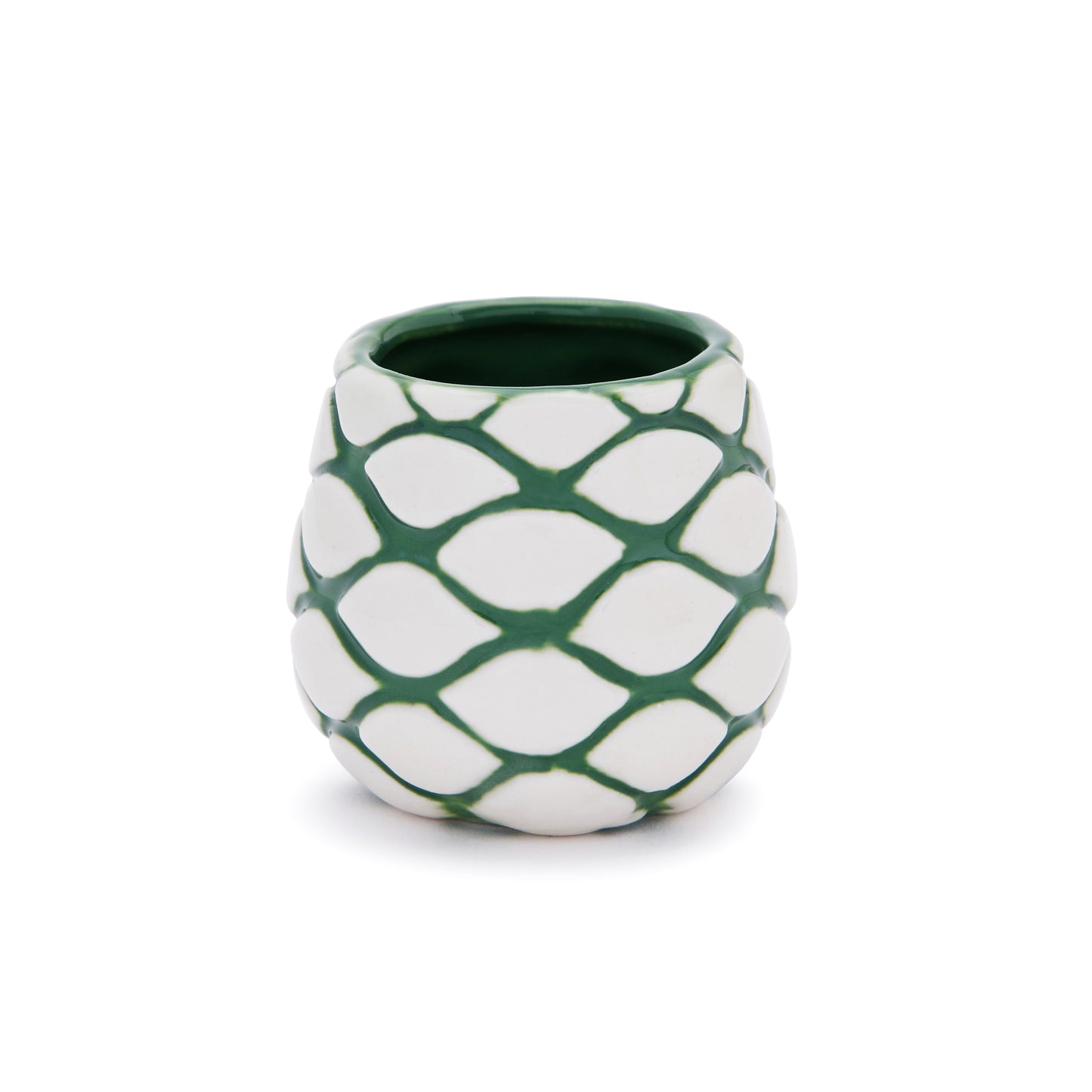 AGAVE SHOT GLASS - GLAZED CERAMIC / 1.5oz (44ml) / 6 PACK