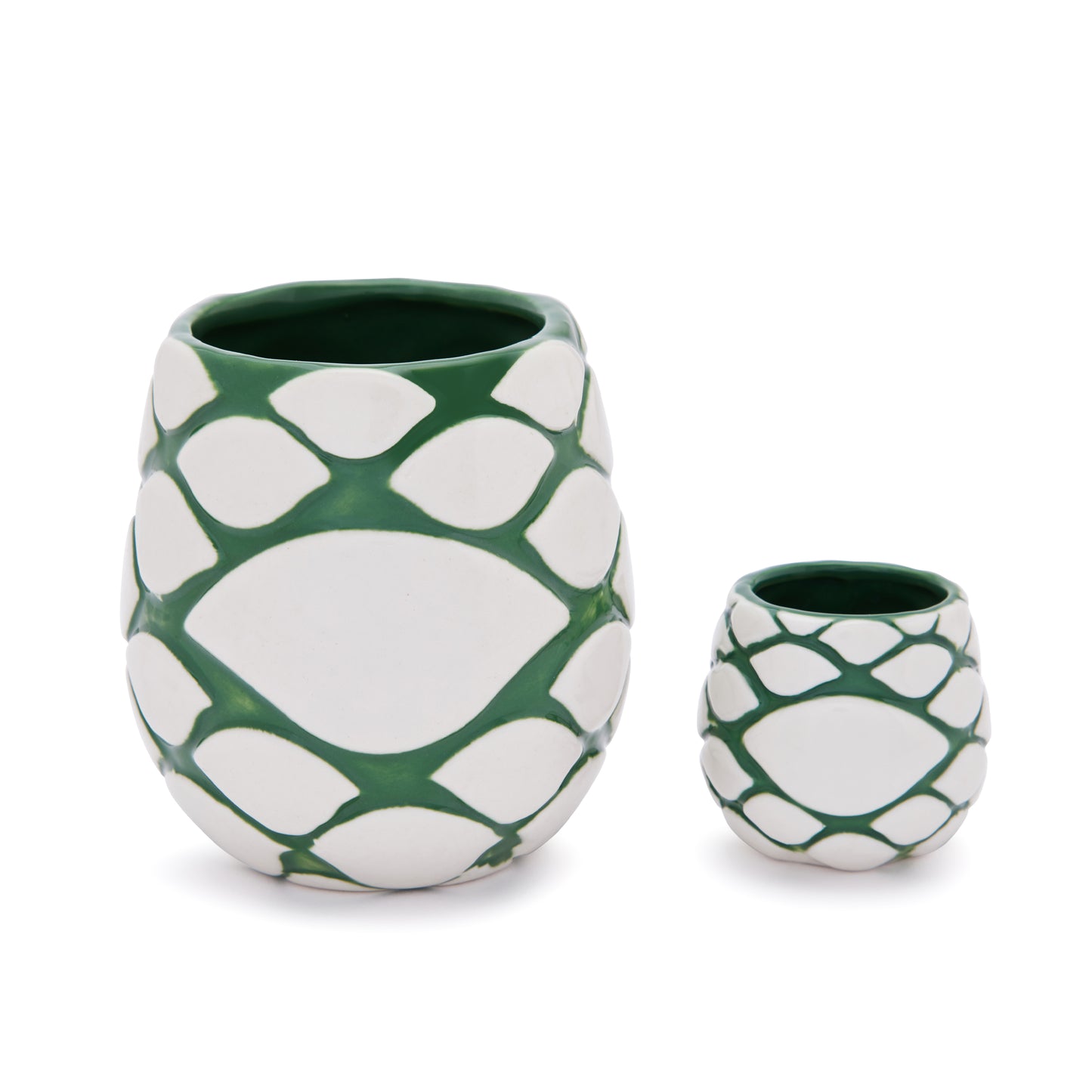 AGAVE SHOT GLASS - GLAZED CERAMIC / 1.5oz (44ml) / 6 PACK