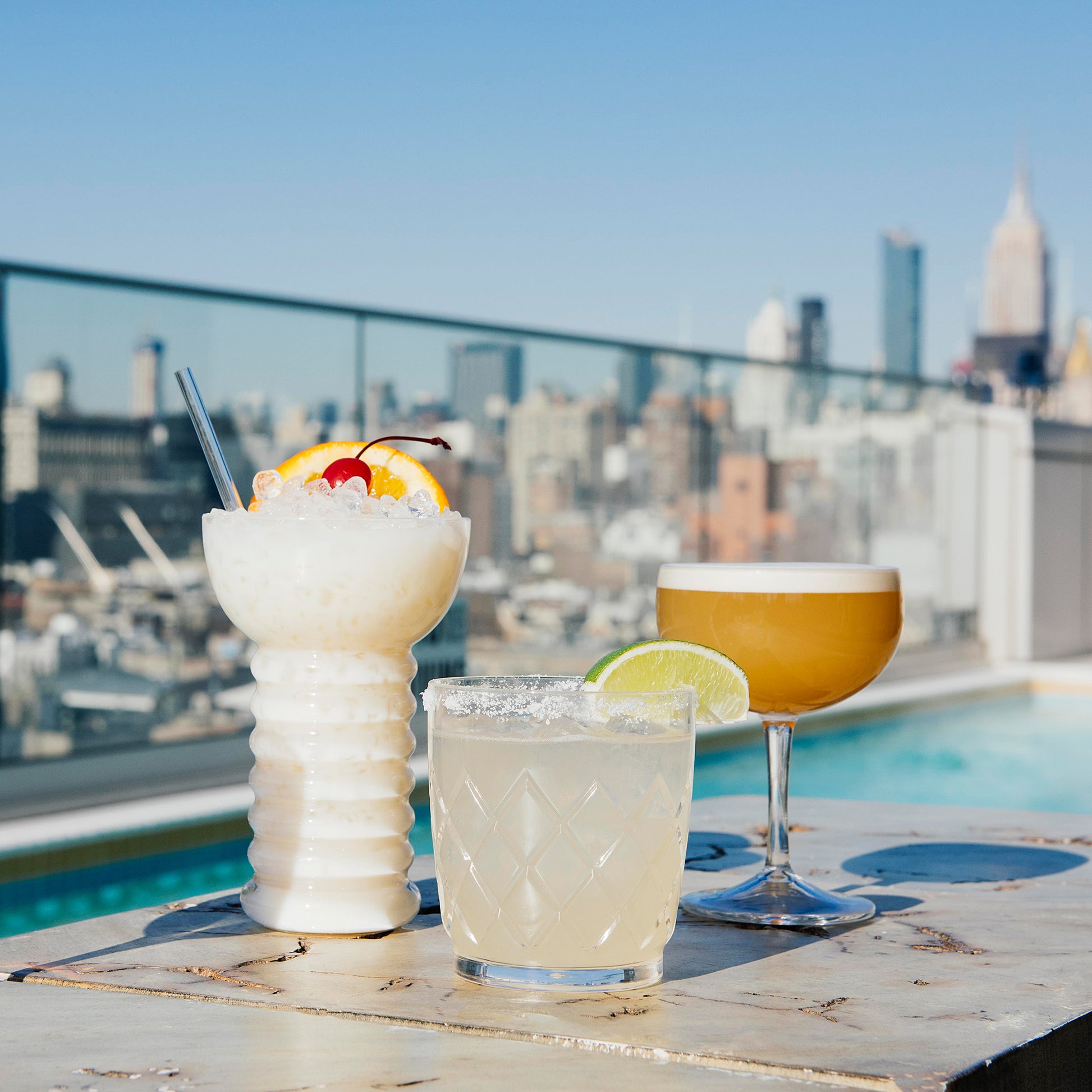 YARAI® ACRYLIC NESTING DOUBLE ROCKS GLASS – 10oz (295ml) / ACRYLIC / STACKABLE / CASE OF 24