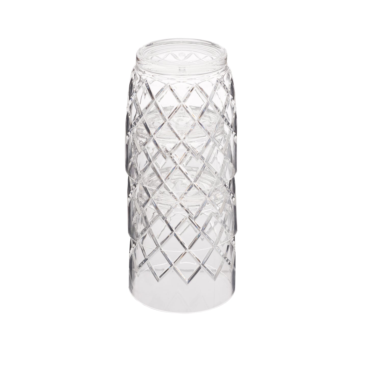 YARAI® ACRYLIC NESTING DOUBLE ROCKS GLASS – 10oz (295ml) / ACRYLIC / STACKABLE / CASE OF 24