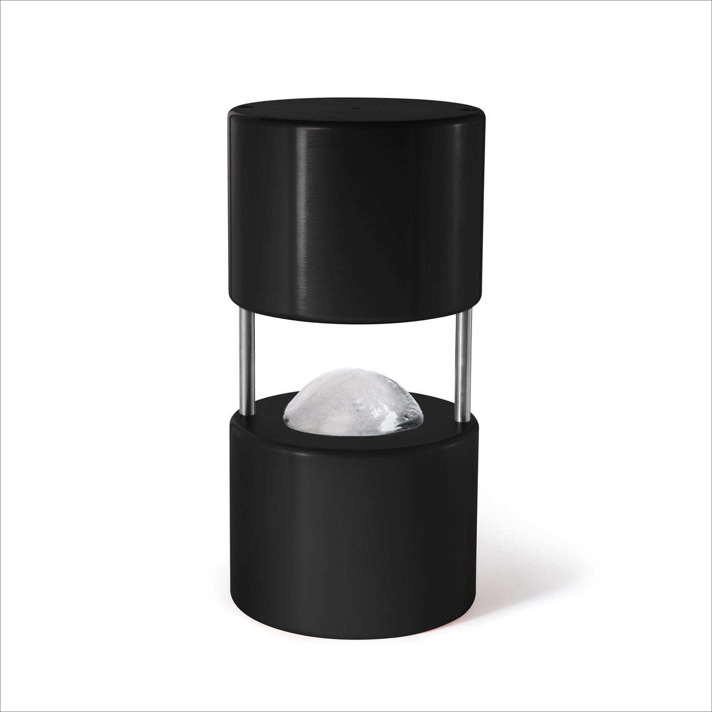 55mm ICE BALL MAKER – AEROSPACE GRADE ALUMINUM / BLACK FINISH