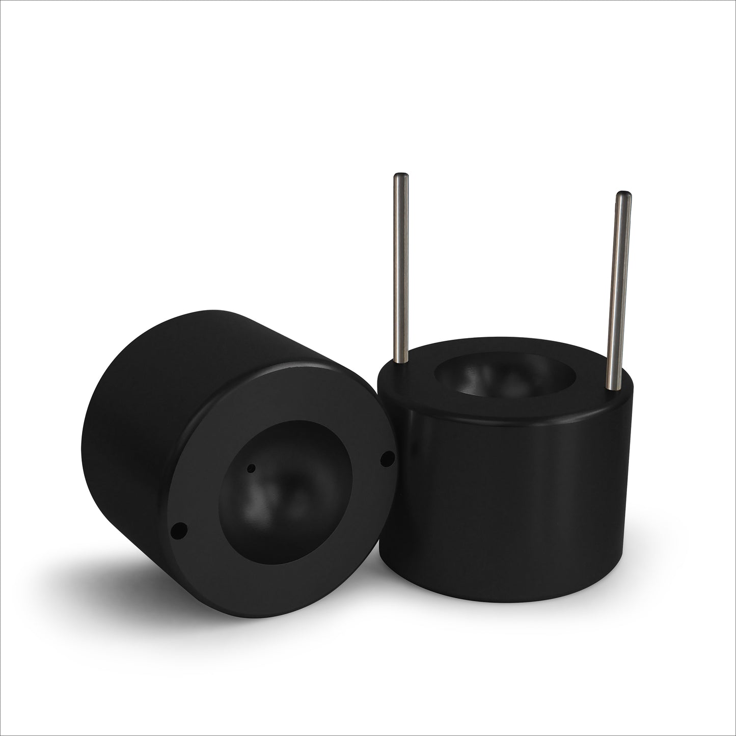 55mm ICE BALL MAKER – AEROSPACE GRADE ALUMINUM / BLACK FINISH