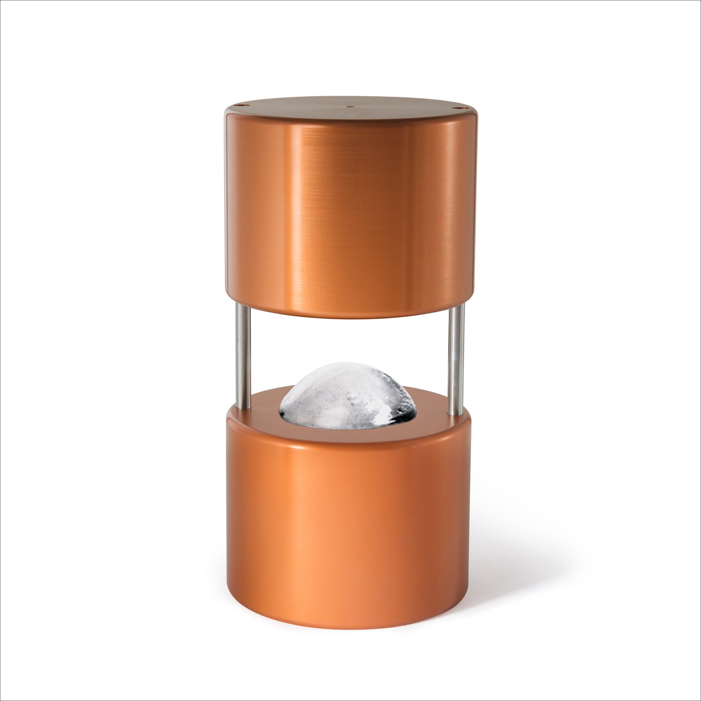 55mm ICE BALL MAKER – AEROSPACE GRADE ALUMINUM / COPPER COLOR