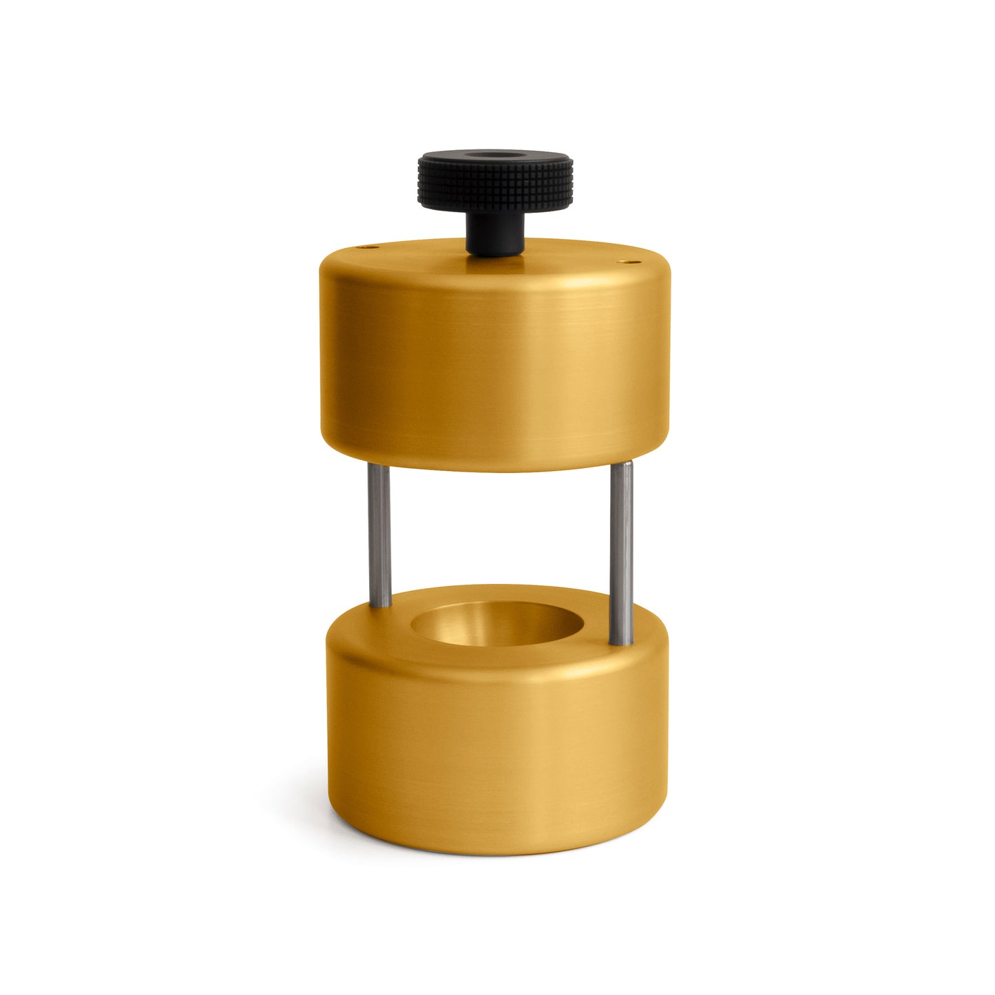 70mm ICE BALL MAKER – AEROSPACE GRADE ALUMINUM / GOLD FINISH