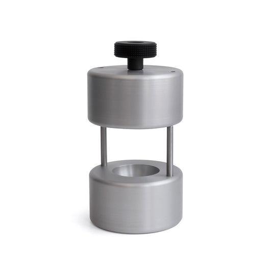 70mm ICE BALL MAKER – AEROSPACE GRADE ALUMINUM / SILVER FINISH