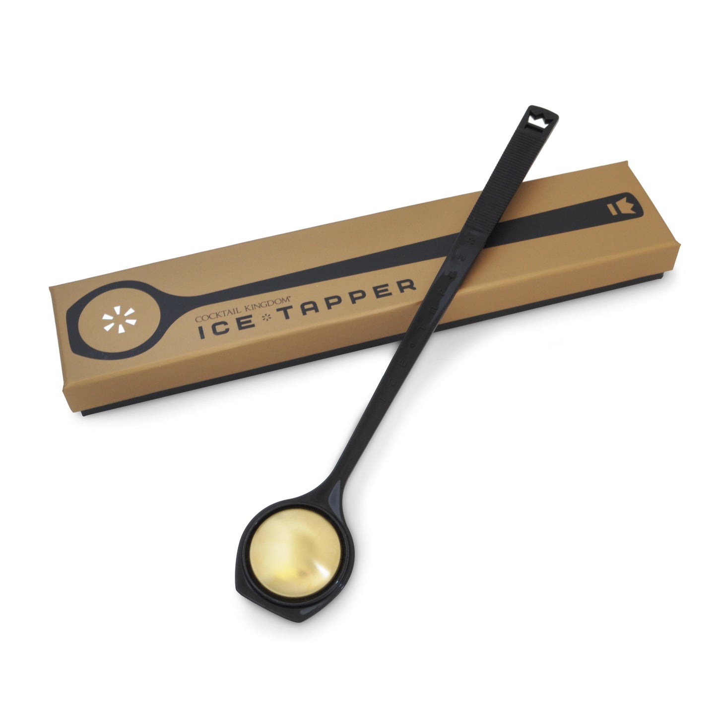 ICE TAPPER - PLASTIC AND BRASS / BLACK