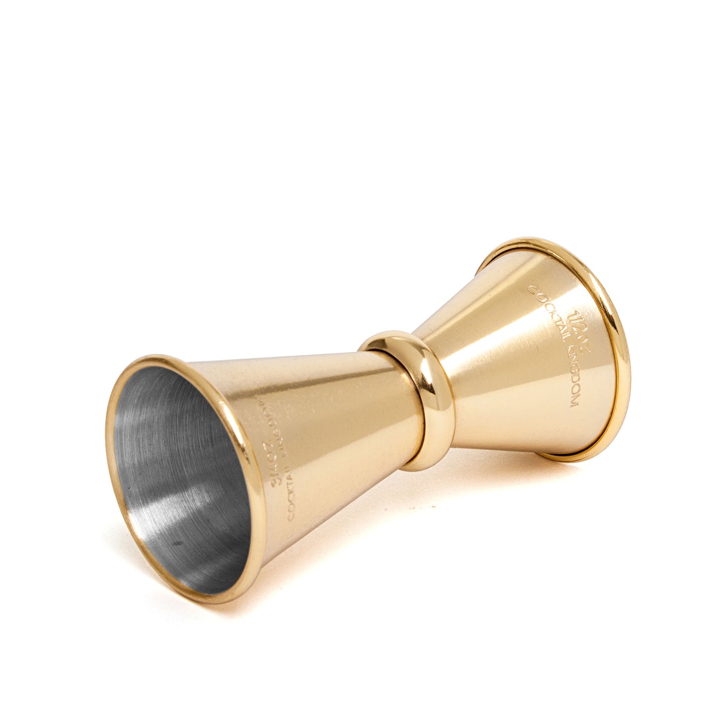 JAPANESE STYLE JIGGER / GOLD-PLATED – ½oz / ¾oz