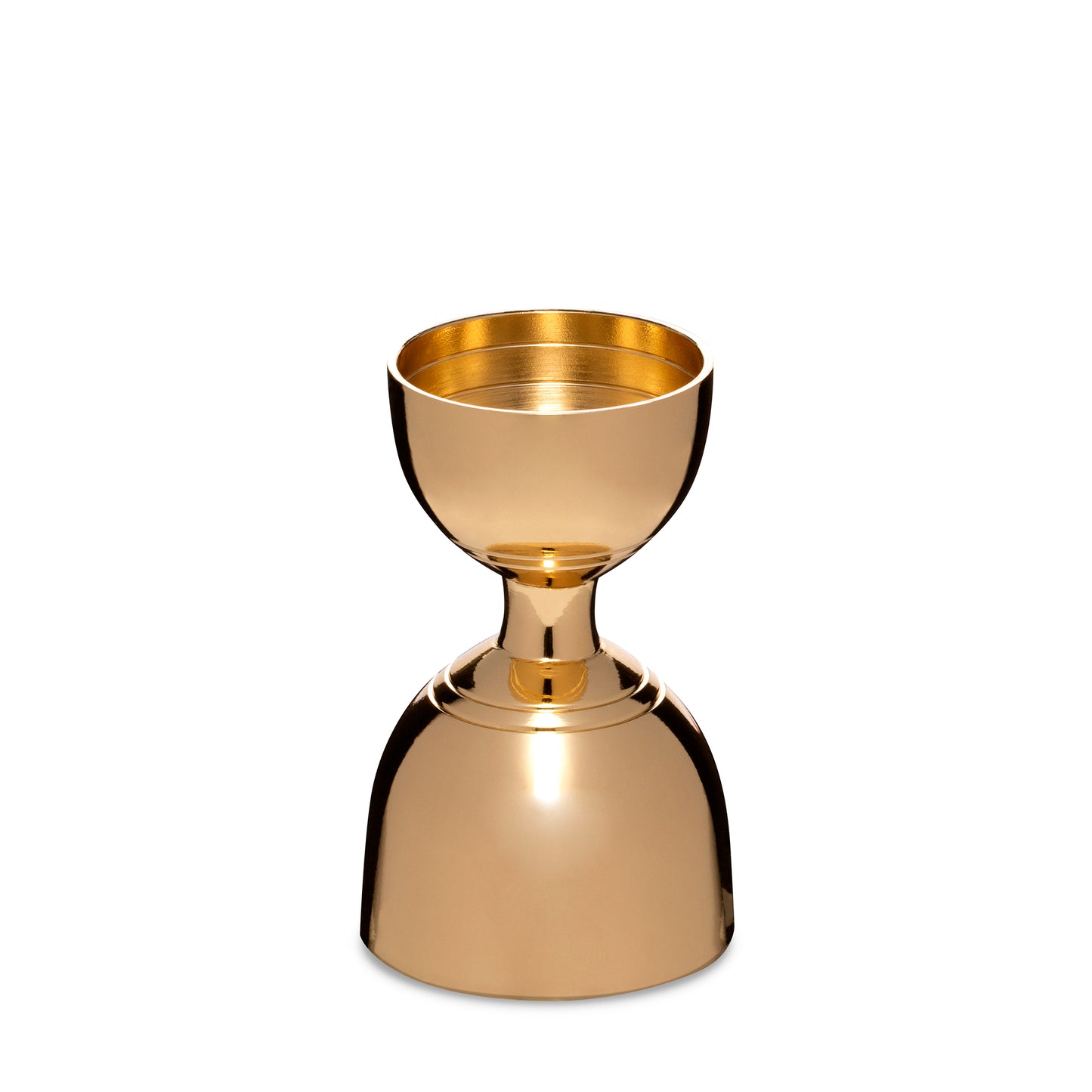 LEOPOLD® JIGGER / GOLD-PLATED / BANDED – 1oz / 2oz