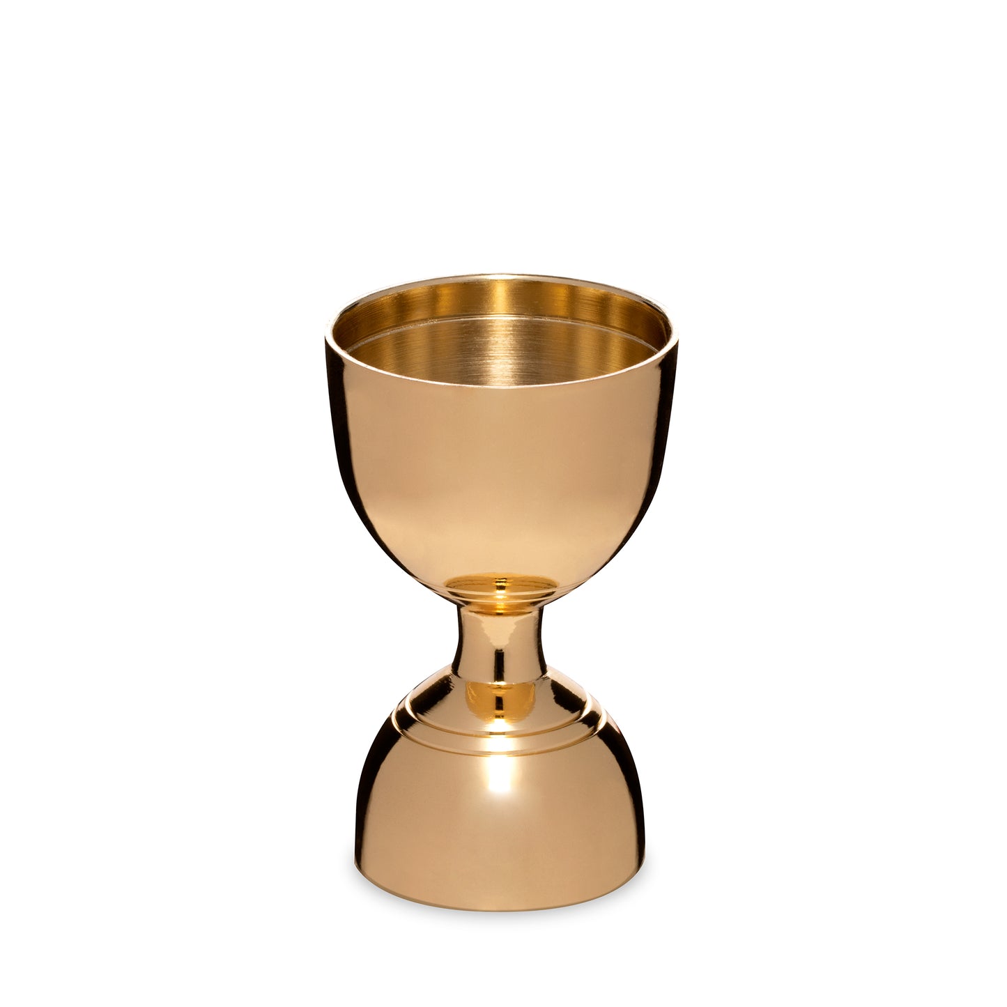 LEOPOLD® JIGGER / GOLD-PLATED / BANDED – 1oz / 2oz