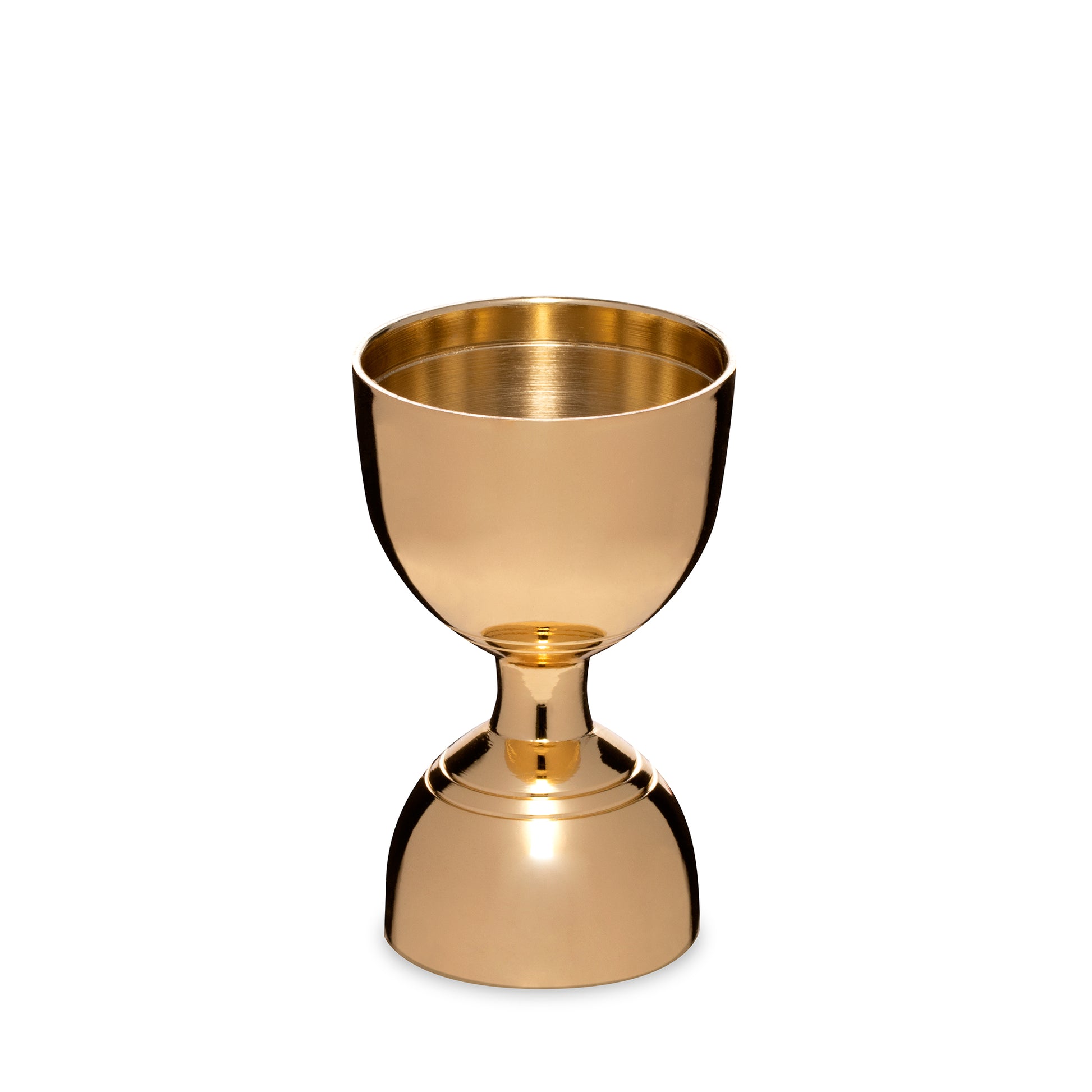LEOPOLD® JIGGER / GOLD-PLATED / BANDED – 1oz / 2oz