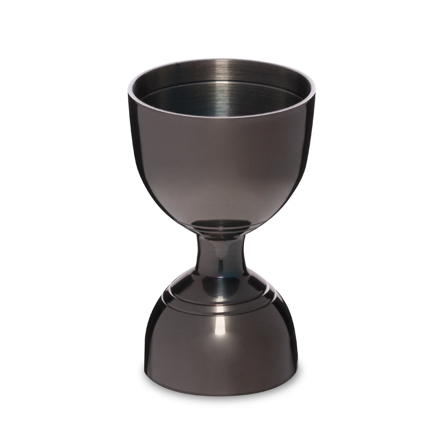 LEOPOLD® JIGGER – GUNMETAL BLACK / BANDED – 1oz / 2oz