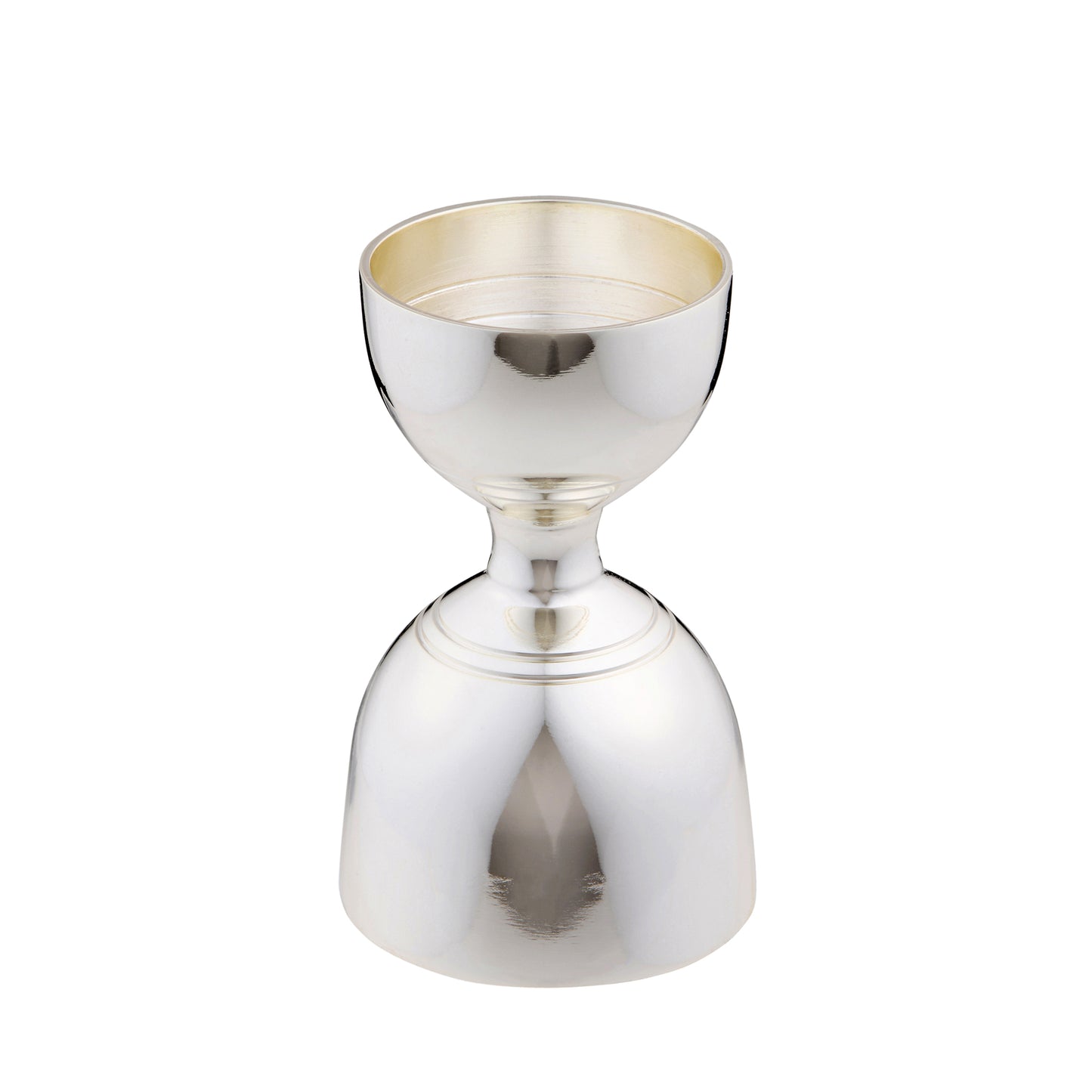 LEOPOLD® JIGGER / SILVER-PLATED / BANDED – 30ml / 60ml