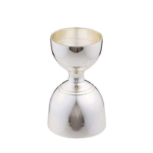 LEOPOLD® JIGGER / SILVER-PLATED / BANDED – 30ml / 60ml