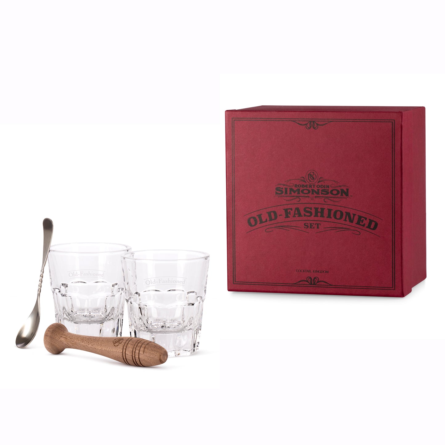 ROBERT SIMONSON OLD-FASHIONED SET