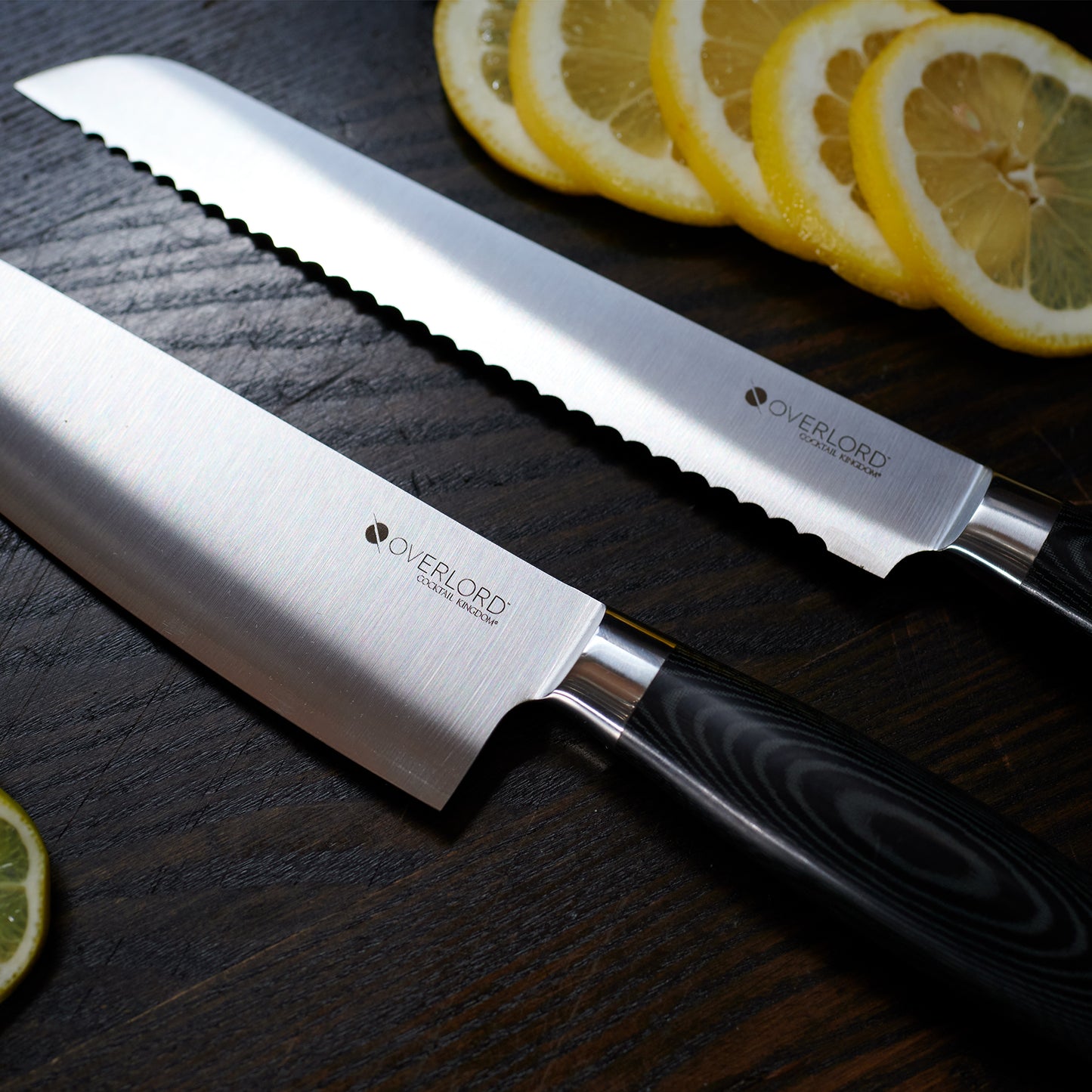 OVERLORD™ 8” SERRATED KNIFE – COMPOSITE HANDLE