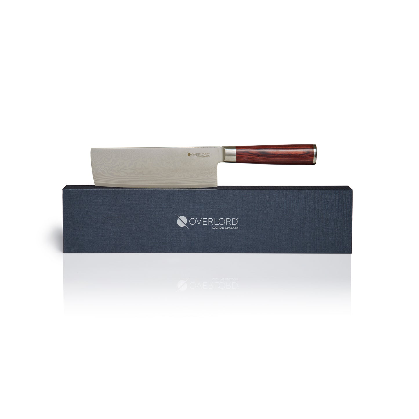 OVERLORD™ 6.8” NAKIRI KNIFE – PAKKAWOOD HANDLE