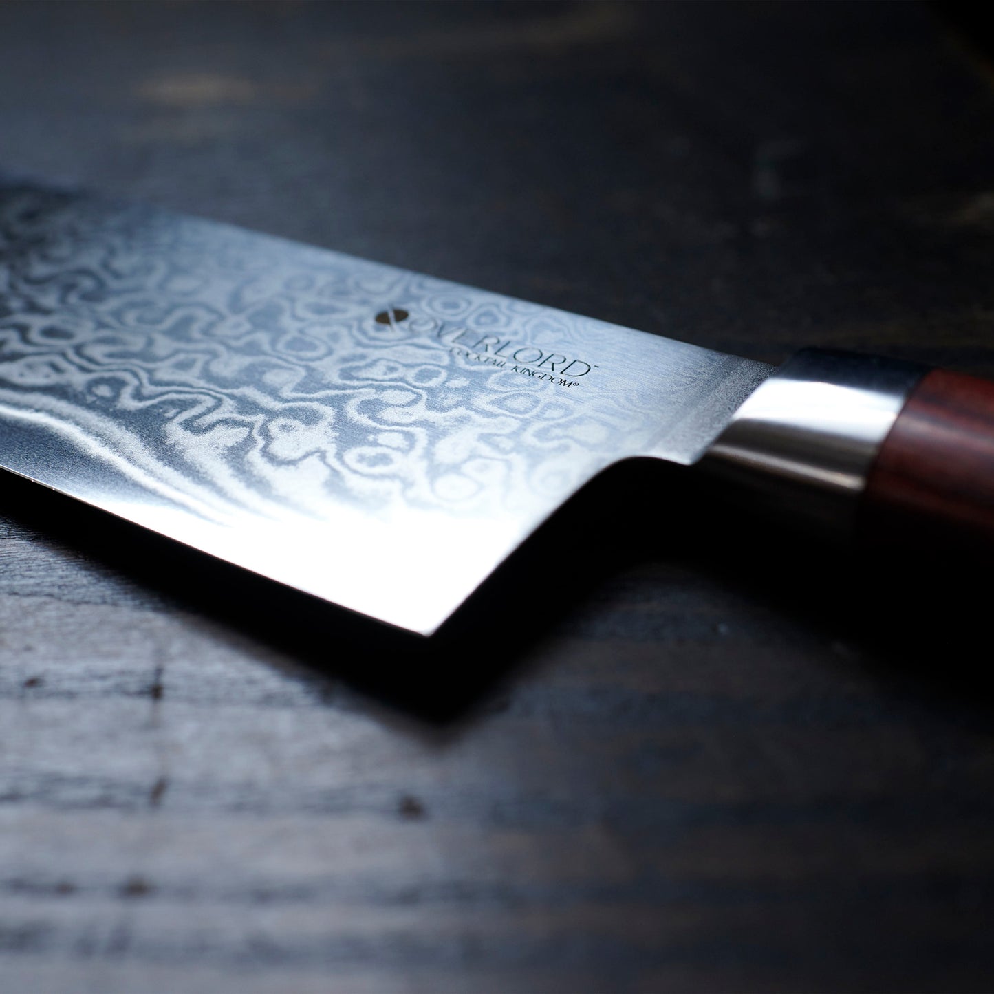 OVERLORD™ 6.8” NAKIRI KNIFE – PAKKAWOOD HANDLE