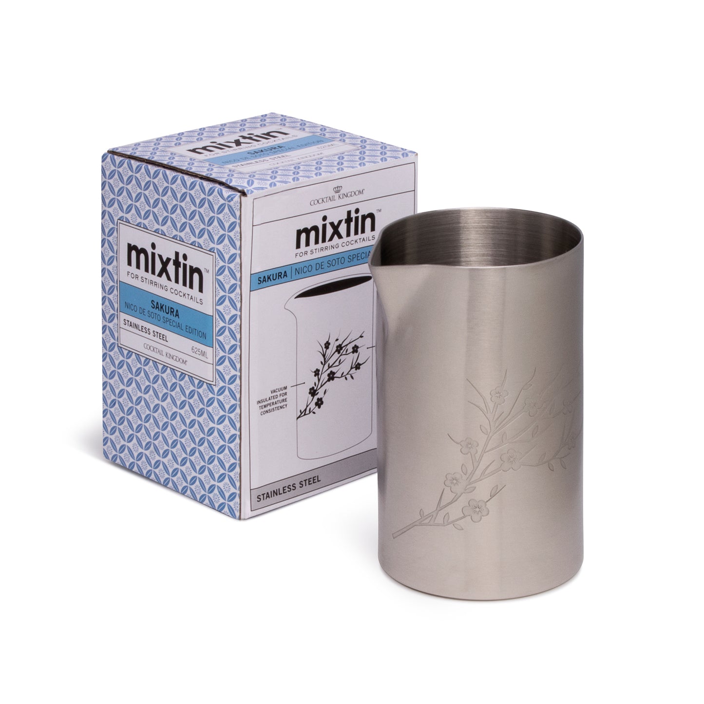 MIXTIN™ STIRRING TIN / 625ml (21oz) / SAKURA