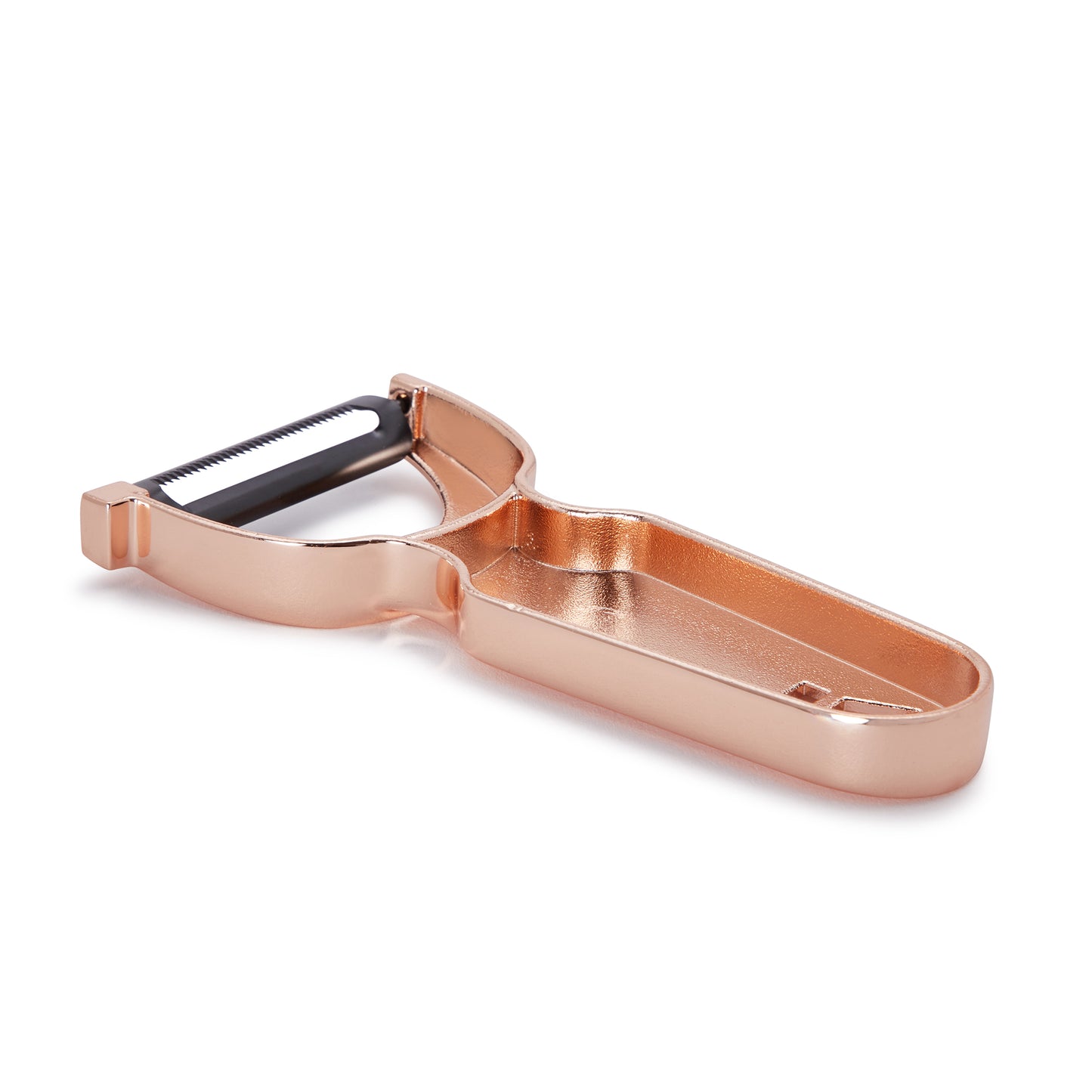 BUSWELL® CAST METAL PEELER – SERRATED / COPPER-PLATED