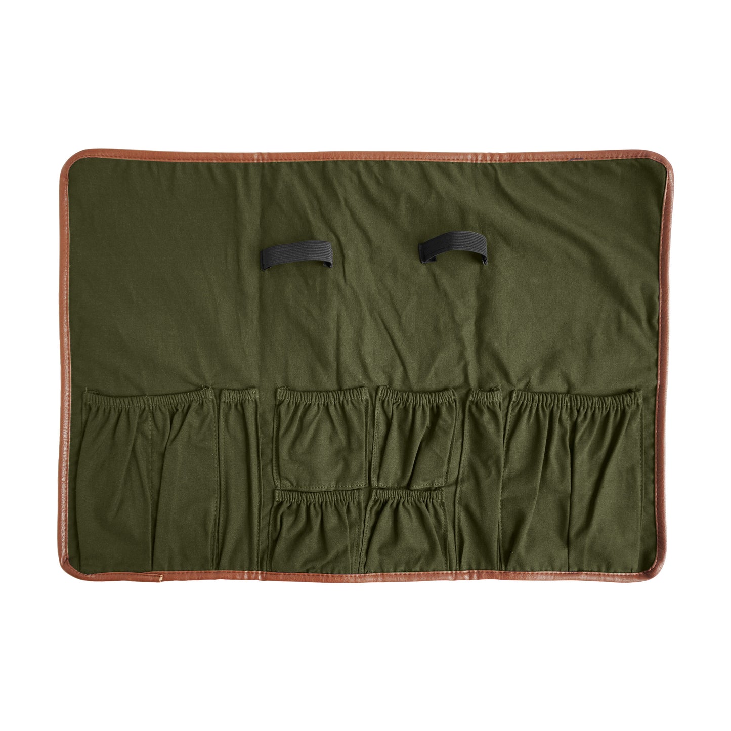 BARWARE ROLL-UP – ARMY GREEN CANVAS
