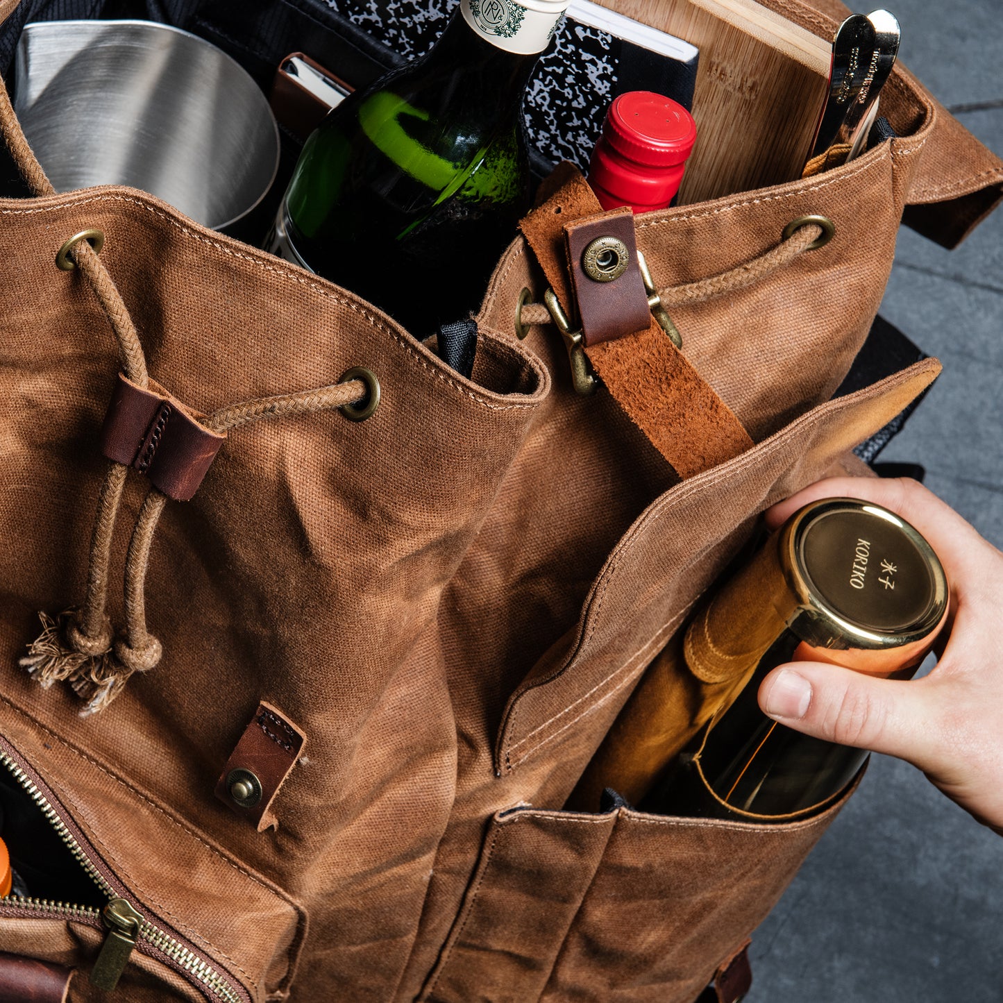 BARTENDER'S BACKPACK – GREEN