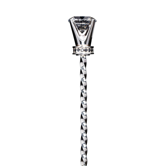 Black Diamond Barspoon Solid Silver / 43Cm