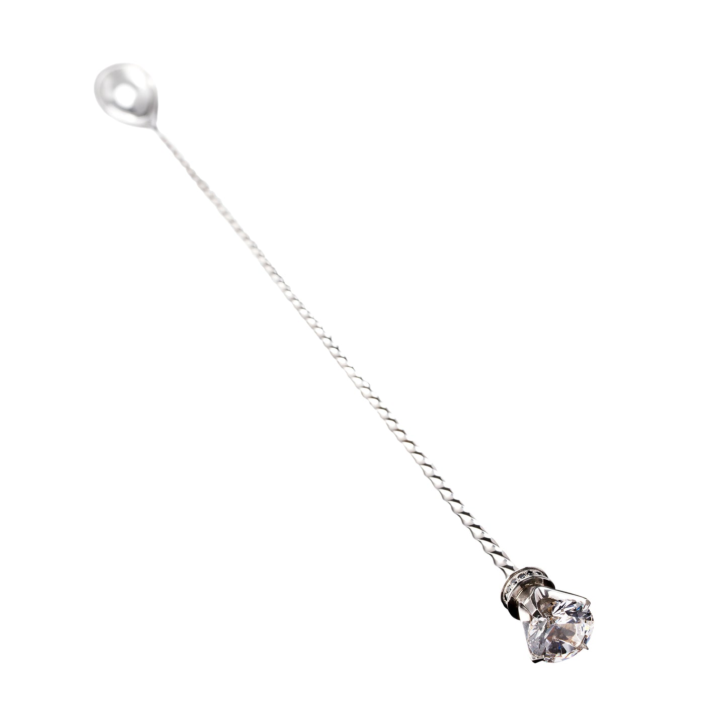 Black Diamond Barspoon Solid Silver / 43Cm