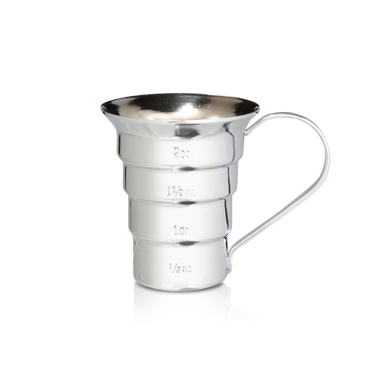 STEPPED JIGGER / STAINLESS STEEL – 2oz