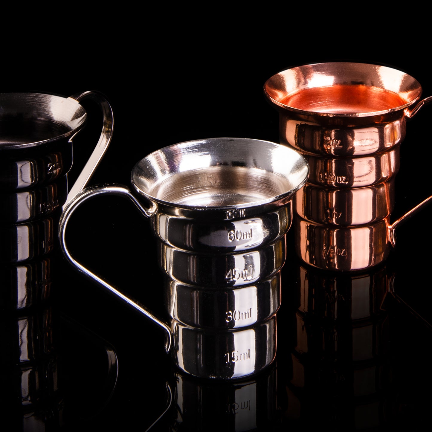 STEPPED JIGGER / NICKEL SILVER-PLATED BRASS – (ML)